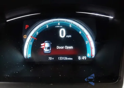 2016 Honda Civic Ex-L z USA, uszkodzony, nr VIN 2HGFC1F75GH633127